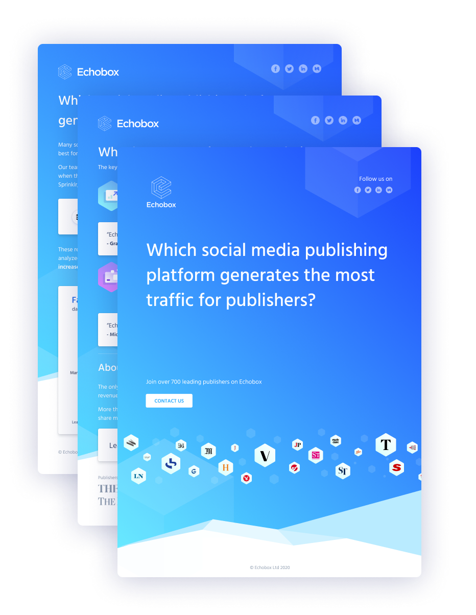 which social media platform generates the most traffic for publishers -3pg